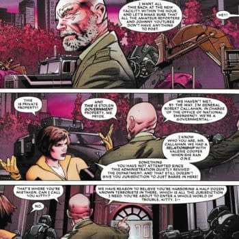 Tying Up General Callahan in Astonishing X-Men #17