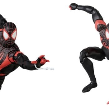 MAFEX Miles Morales Collage