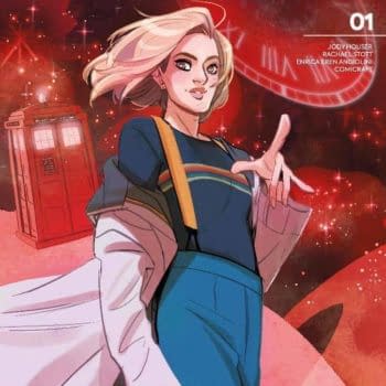 Doctor Who: The Thirteenth Doctor #1 2nd Printing Flips From Blue to Red
