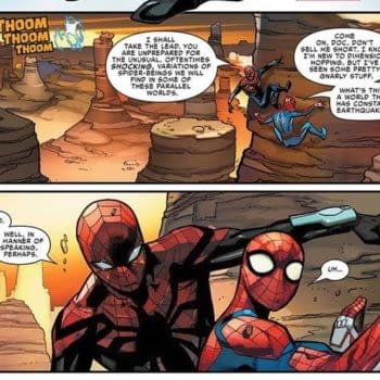 Has Spider-Man Found the Source of Marvel's Super-Mega-Crossover Events? Spider-Geddon #3 Preview