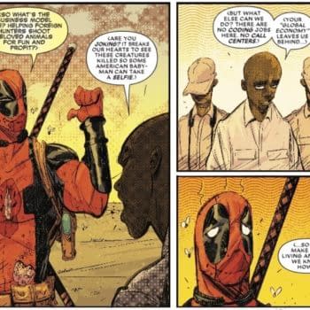 Next Week's Black Panther vs. Deadpool #2 Takes on the Poaching Economy