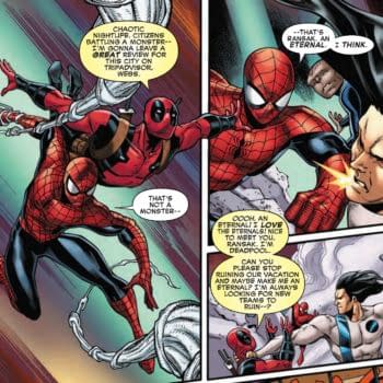 Deadpool Tries to Join an MCU Franchise in Next Week's Spider-Man/Deadpool #43