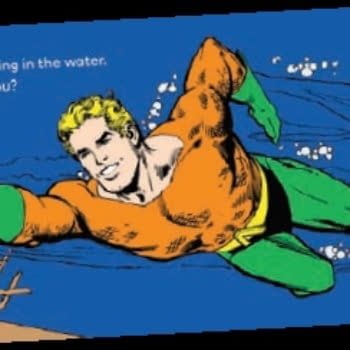 Aquaman Encourages Kids to Take Comics Into the Bath