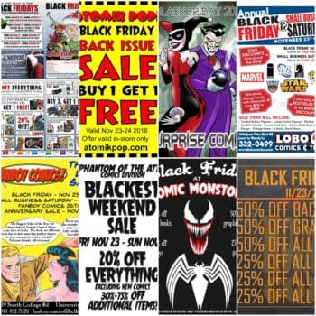 18 More Black Friday Comic Store Flyers