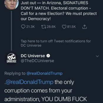 DC Universe's Twitter Hacked, Insults Donald Trump
