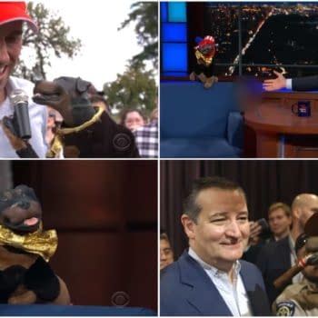 Check Out Triumph the Insult Comic Dog's Bipartisan Beto O'Rourke, Ted Cruz Takedown (VIDEO)