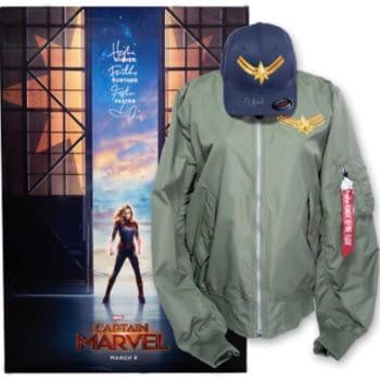 Brie Larson Adds 'Captain Marvel' Items to TimesUp Auction