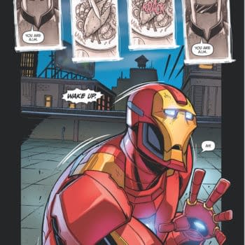 Preview of a Brand New Avengers #1 from IDW &#8211; Without Tony in the Suit?