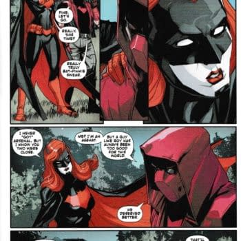 Batwoman and Red Hood Talk Roy Harper, While Grayson Talks Batgirl and Batman (Spoilers)