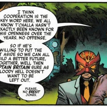 Captain Britain Doesn't Want Any Brexit Jokes in Avengers #11