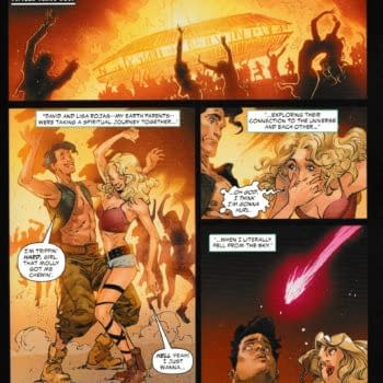 Lobo's Daughter Crush Gets Superman's Origin &#8211; Just at Burning Man (Teen Titans #25 Spoilers)
