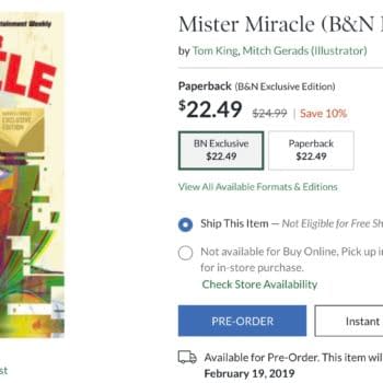 Barnes &#038; Noble Gets a Retailer-Exclusive Edition of Mister Miracle