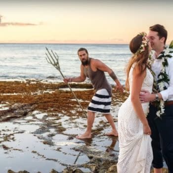 That Time Aquaman [Jason Momoa] Crashed a Wedding Photoshoot