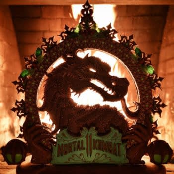Christine McConnell's INCREDIBLE Mortal Kombat Gingerbread Dragon