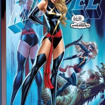 J Scott Campbell Published His Own Captain Marvel Covers