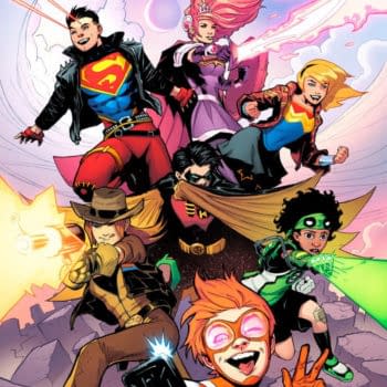 DC Comics Change Young Justice #1 Cover to Feature the Girls as Well as The Boys