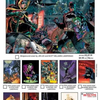 DC Comics Makes Retailer Exclusive Covers Available For Detective Comics #1000