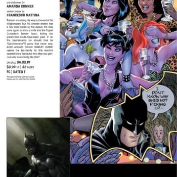 Batman Spies on Catwoman's Bachelorette Party in April