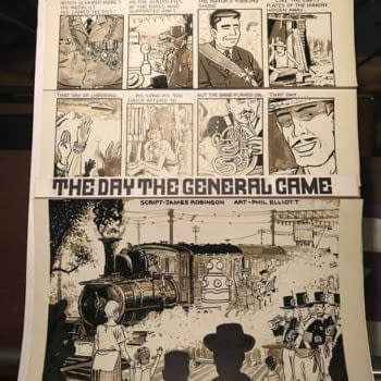 The Day Phil Elliott's Original Comics Artwork Was Recovered