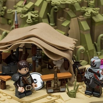 This LEGO Alfheim from God of War is INCREDIBLE