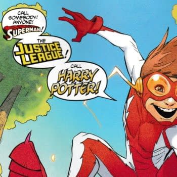 Changing Logos of Harry Potter in Young Justice #1 &#8211;  and What Those 7 Crises Mean to Gemworld