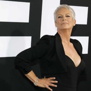 Horror Queen Jamie Lee Curtis Teases Rian Johnson's 'Knives Out' [CinemaCon]