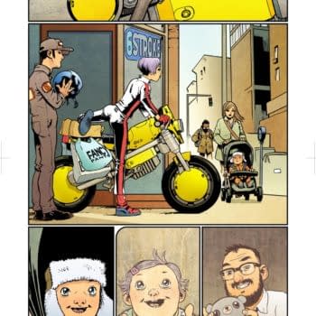 Philip Bond's New Comic, Eve Stranger, With David Barnett From IDW's Black Crown &#8211; She's a Bit of a Bike Girl