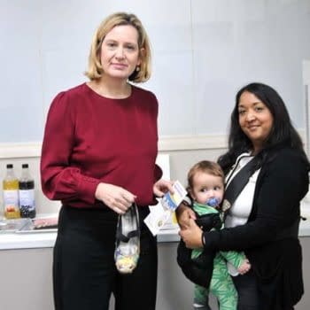 BBC Filming 'The Thrifty Wear Comic Books' After Amber Rudd Pops By
