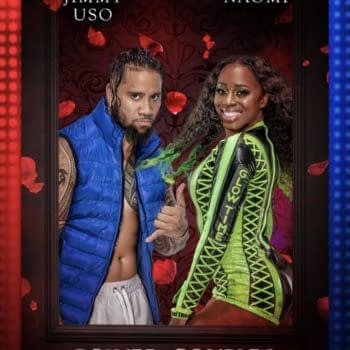 WWE Trading Card Set Ships Jey Uso with Naomi&#8230; His Brother Jimmy's Wife!