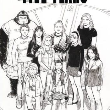 Terry Moore Crosses Over Strangers In Paradise, Echo, Motor Girl and Rachel Rising For 'Five Years'