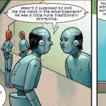 Robotic Castration as a Solution for Sexual Harassment in Next Week's Love Romances #1 (Preview)