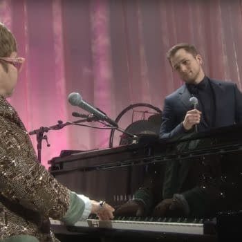 Sir Elton John, Taron Egerton Duet on 'Tiny Dancer' Post-Oscars
