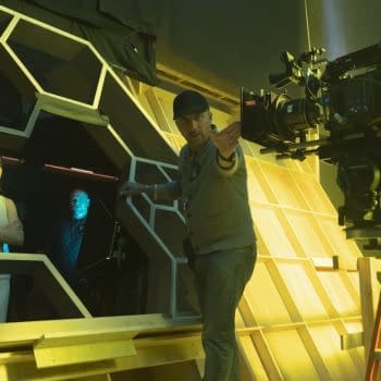 Captain Marvel: 3 Behind-the-Scenes Pictures Plus the Cinematographer Talks Shooting a '90s Movie