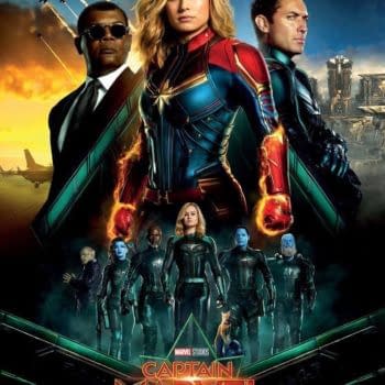 Vibrant and Badass- International 'Captain Marvel' Poster