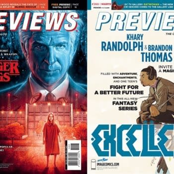 Excellence and Stranger Things on Next Week's Diamond Previews Covers &#8211; and Gems Of The Month