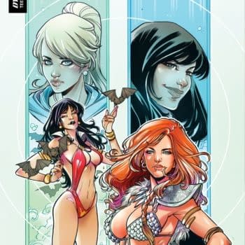 Red Sonja And Vampirella Meet Betty And Veronica From Amy Chu and Maria Laura Sanapo