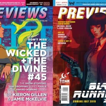 The Wicked + The Divine + Blade Runner 2019 on Next Week's Diamond Previews Covers