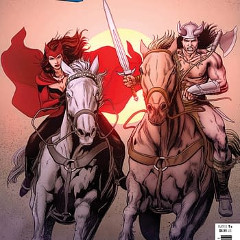 Just How Close Do Scarlet Witch and Conan Get in Avengers : No Road Home #6? (Spoilers)