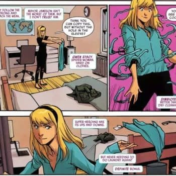 Does Spider-Gwen Forget About Great Responsibility in Ghost Spider #6