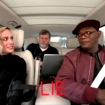 Brie Larson, Samuel L. Jackson Do Lie Detector Tests on Carpool Karaoke