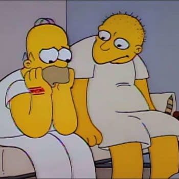 Simpsons - Star Raving Dad - Homer - Michael Jackson