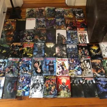 What Do All the Variant Covers to Detective Comics #1000 Look Like Laid Out On the Floor?
