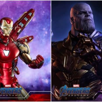 Hot Toys Reveals Avengers: Endgame Thanos and Iron Man Figures
