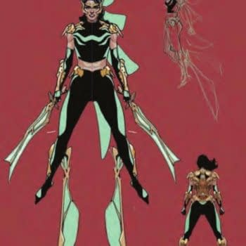Leinil Yu's Original Design Sheet For Wave