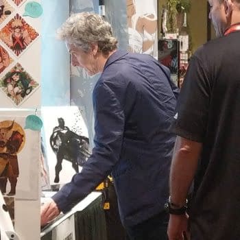 When Peter Capaldi Came to Artists Alley at ECCC
