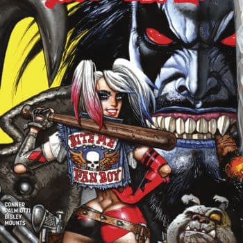 Is Harley Quinn's Little Black Book #6 the First 'Appearance' of Lobo's Daughter, Crush?