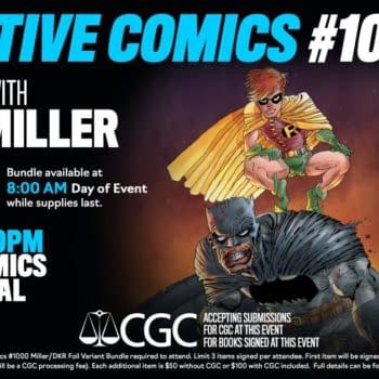 New Yorkers Are Lining Up For Tickets to Get Detective Comics #1000 Signed by Frank Miller Tonight