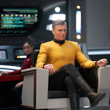 Star Trek: SNW Star Anson Mount Looks to Chekov for Rumor Response