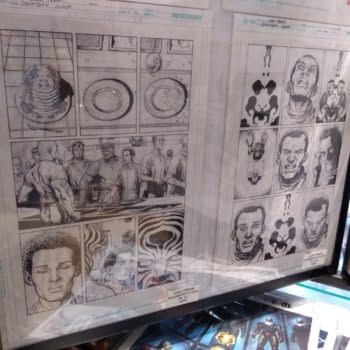 Finding Doomsday Clock Original Art in a Paris Comic Shop