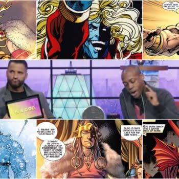 'American Gods': Ricky Whittle Plays a Few Rounds of Marvel's "God or Not" [VIDEO]